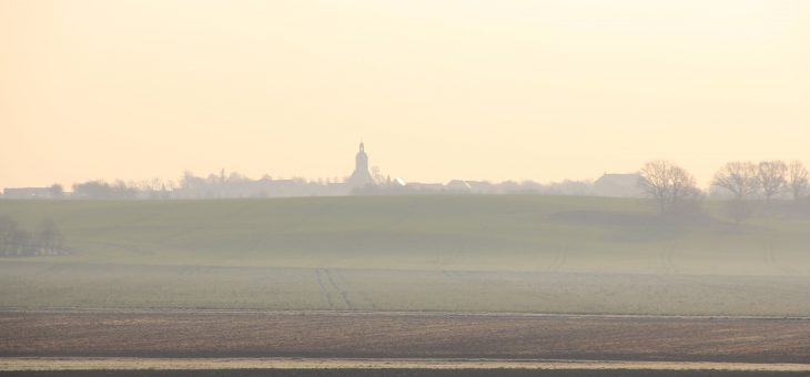 Morgenspaziergang auf dem Landgut